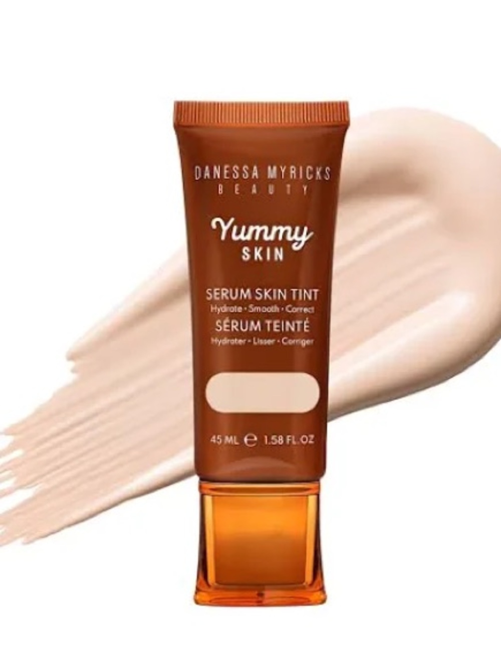 Danessa Myricks Beauty Yummy Skin Serum Tint - Tan Bottle with Cream Tint 3.5